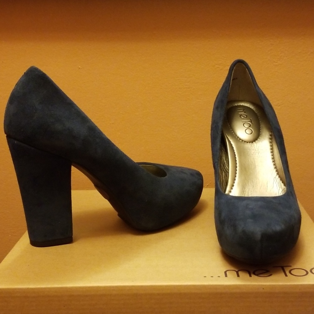 Blue suede shoes